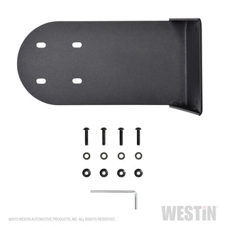 Westin Textured Black RotoPax Mount: Jeep Wrangler (2007-2024) / JK (2018)