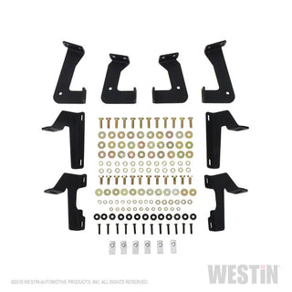 Westin Heavy Duty Stainless Steel Drop Nerf Step Bars: Jeep Wrangler JK 2007-2018