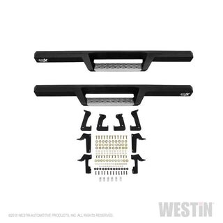 Westin Heavy Duty Stainless Steel Drop Nerf Step Bars: Jeep Wrangler JK 2007-2018