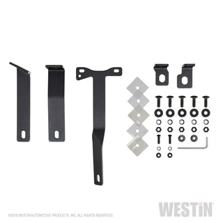 Westin Textured Black Gas Tank Skid Plate: Jeep Wrangler 2018-2024