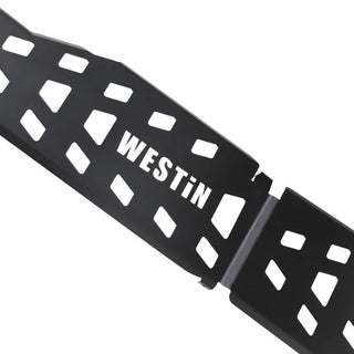Westin Textured Black Gas Tank Skid Plate: Jeep Wrangler 2018-2024