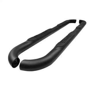 Westin Textured Black E-Series Nerf Step Bars: Jeep Wrangler 2018-2024