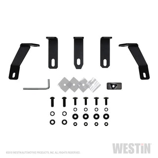 Westin Textured Black Muffler Skid Plate: Jeep Wrangler 2018-2024