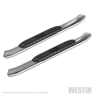 Westin Stainless Steel PRO TRAXX 4 Oval Nerf Step Bars: Jeep Wrangler 2018-2024