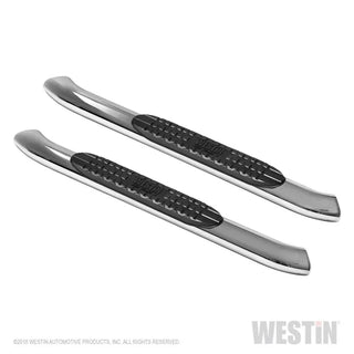 Westin Stainless Steel PRO TRAXX 4 Oval Nerf Step Bars: Jeep Wrangler 2018-2024