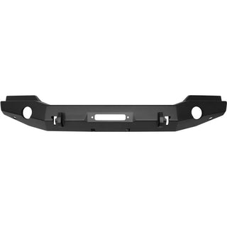 Westin Textured Black Full Width Front Bumper: Jeep Wrangler JK (07-18)