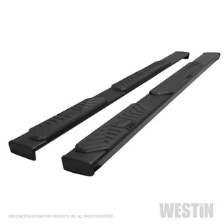 Westin Textured Black R5 Nerf Step Bars: Jeep Wrangler 2018-2024