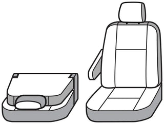 Covercraft Endura PrecisionFit Custom Front Row Seat Covers: Dodge Durango 2021-2024