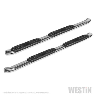 Westin Stainless Steel PRO TRAXX 4 Oval Nerf Step Bars: Jeep Wrangler 2018-2024