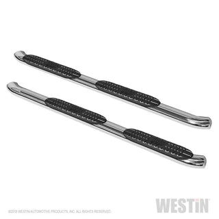 Westin Stainless Steel PRO TRAXX 4 Oval Nerf Step Bars: Jeep Wrangler 2018-2024