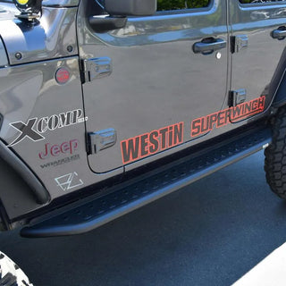 Westin Outlaw Running Board: Jeep Wrangler 2018-2024