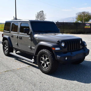 Westin Textured Black Pro-E Running Boards: Jeep Wrangler 2018-2024