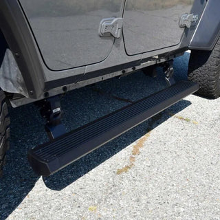 Westin Textured Black Pro-E Running Boards: Jeep Wrangler 2018-2024