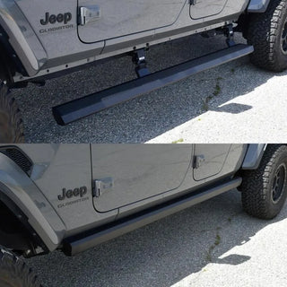 Westin Textured Black Pro-E Running Boards: Jeep Gladiator 2020-2024
