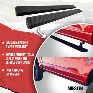 Westin Textured Black Pro-E Running Boards: Jeep Gladiator 2020-2024