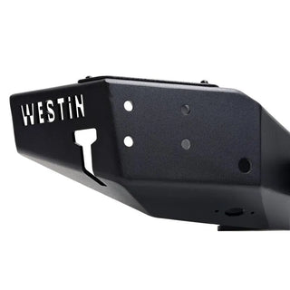 Westin Textured Black Rear Bumper: Jeep Wrangler JL (18-24) / Wrangler JK (2018)