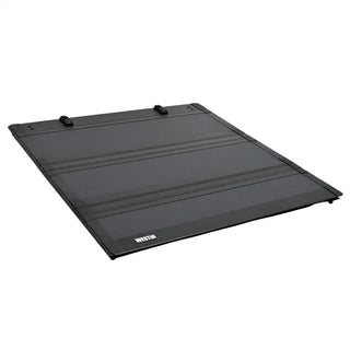 Westin Black Hard Tri-Fold Tonneau Cover: Jeep Gladiator JT 2020-2022 4WD 5ft Bed