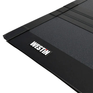 Westin Black Hard Tri-Fold Tonneau Cover: Jeep Gladiator JT 2020-2022 4WD 5ft Bed