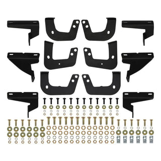 Westin Black Outlaw Drop Nerf Step Bars: Jeep Wrangler JK Unlimited 2007-2018