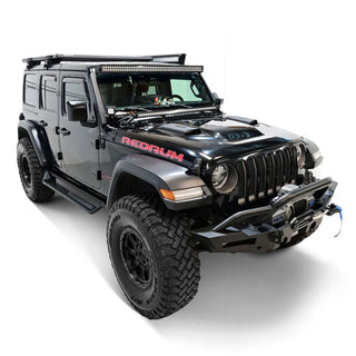 Westin Textured Black Front Bumper: Jeep Gladiator 2020-2025 / Wrangler JL 2018-2025
