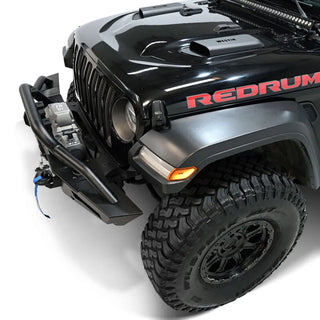 Westin Textured Black Front Bumper: Jeep Gladiator 2020-2025 / Wrangler JL 2018-2025