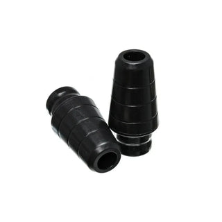 Energy Suspension Black Front Bump Stop Set (FRONT): Fits most Jeep / Dodge Trucks