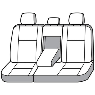 Covercraft Waterproof Polyester SeatSaver Custom Second Row Seat Covers: Dodge Durango 2011-2023