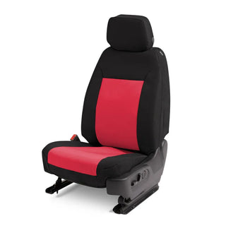 Covercraft Endura PrecisionFit Front Row Seat Covers (FRONT): Dodge Durango (21-24) - Red/Black