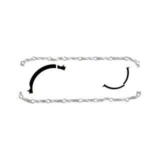 Cometic Gasket Fiber Oil Pan Gasket Kit Side Rails: Fits Jeep / Dodge / Ram (93-03)