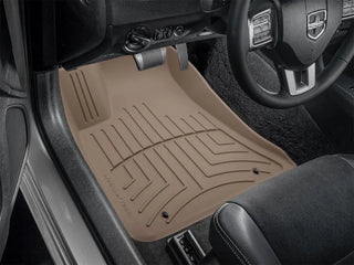 WeatherTech Front FloorLiner (FRONT): Chrysler 300 / Dodge Charger 2011-2023 w/ Tan