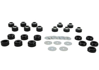 Whiteline Body Mount Bushing Set: Jeep Wrangler 1997-2006