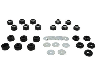 Whiteline Body Mount Bushing Set: Jeep Wrangler 1997-2006