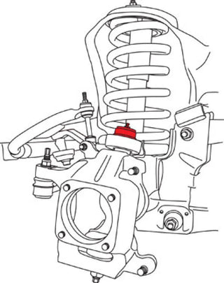 SPC Performance Offset Balljoint: Dodge Ram 1500 (06-08) / Ram 2500 (03-24) / Ram 3500 (03-24)