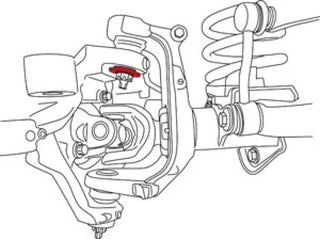 SPC Performance 1/4 Deg. Camber Sleeve: Jeep Wrangler (18-24) / Wrangler JK (18) / Gladiator (20-24)