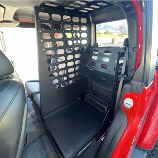 Rock Slide Engineering Rear Seat Cargo Rack: Jeep JT Gladiator 2020-2023
