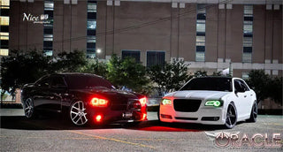 Oracle Lighting DRL Upgrade w/ Halo Kit: Chrysler 300 2011-2019 w/ Simple Controller