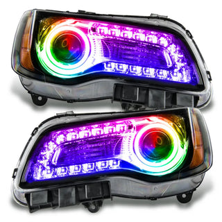 Oracle Lighting Black SMD Headlight: Chrysler 300 2011-2014 w/ 2.0 Controller
