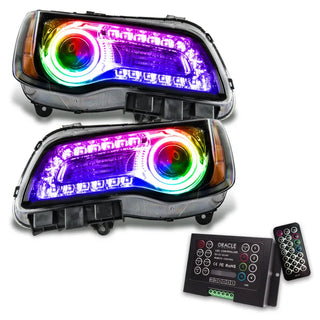 Oracle Lighting Black SMD Headlight: Chrysler 300 2011-2014 w/ 2.0 Controller