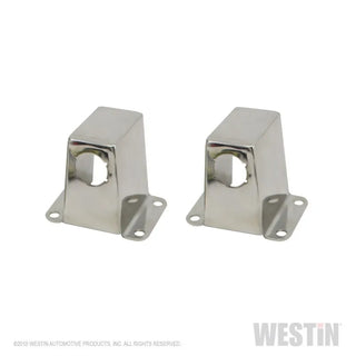 Westin Polished Sensor Relocator (FRONT): Fits Dodge Ram / Durango (09-26)