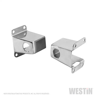 Westin Polished Sensor Relocator (FRONT): Fits Dodge Ram / Durango (09-26)