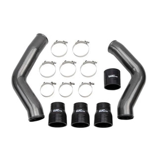 Wehrli Gloss White Intercooler Pipes Kit: Ram 2500 / 3500 2013-2018