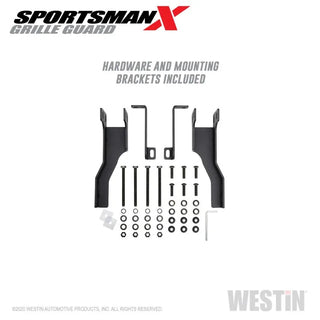 Westin Textured Black Sportsman X Grille Guard: Ram 2500 (19-24) / 3500 (19-24)