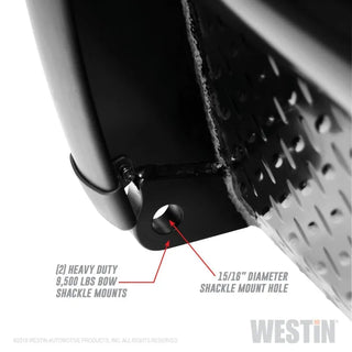 Westin Black Front Bumper: Dodge Ram 2500 (2010) / Ram 3500 (2010) / Ram 2500 (11-19) / 3500 (11-19)