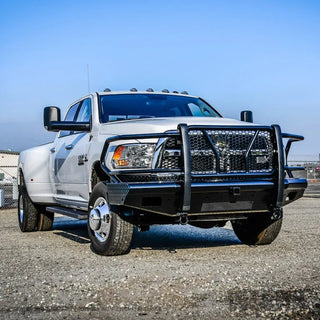 Westin Black Front Bumper: Dodge Ram 2500 (2010) / Ram 3500 (2010) / Ram 2500 (11-19) / 3500 (11-19)