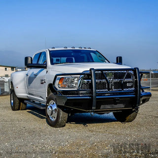 Westin Black Front Bumper: Dodge Ram 2500 (2010) / Ram 3500 (2010) / Ram 2500 (11-19) / 3500 (11-19)