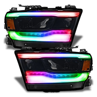 Oracle Lighting RGB+W Headlight DRL Kit: Ram 1500 2019-2024