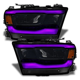 Oracle Lighting RGB+W Headlight DRL Kit: Ram 1500 2019-2024