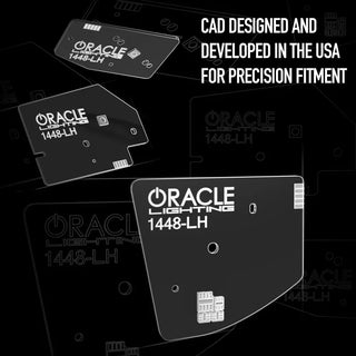 Oracle Lighting Projector LED Headlight DRL Kit: Ram 1500 2019-2024 w/ RGBW+A 2.0 Controller