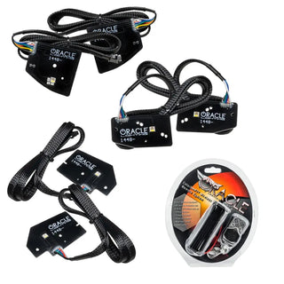 Oracle Lighting Projector LED Headlight DRL Kit: Ram 1500 2019-2024 w/ RF Controller