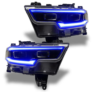Oracle Lighting Projector LED Headlight DRL Kit: Ram 1500 2019-2024 w/ RF Controller